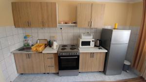 Kuchyň nebo kuchyňský kout v ubytování Apartment Danijel