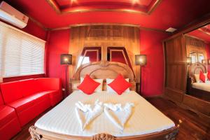 Postel nebo postele na pokoji v ubytování S48 Hotel