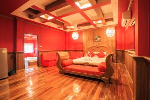 Postel nebo postele na pokoji v ubytování S48 Hotel