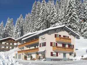 Hotel Garni Ragaz v zimě