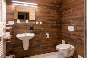 Ein Badezimmer in der Unterkunft Apartmány Tlustý svišť