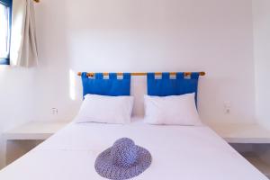 Posteľ alebo postele v izbe v ubytovaní Okirroi Villas Chersonissos