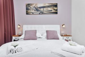 Posteľ alebo postele v izbe v ubytovaní Holiday home Anja