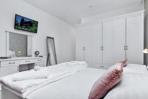 Posteľ alebo postele v izbe v ubytovaní Holiday home Anja