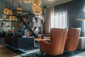 Area soggiorno di Copenhagen Go Hotel