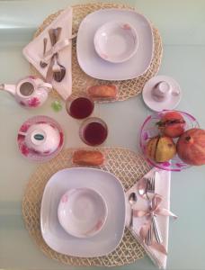 Morgenmad for gæster der bor på Casa Vacanza Due Effe