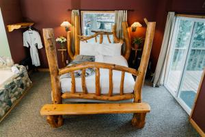 Krevet ili kreveti u jedinici u okviru objekta Pine River Ranch B&B