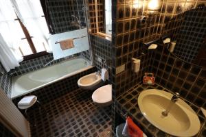 Koupelna v ubytování Schwarzwaldhotel Stollen