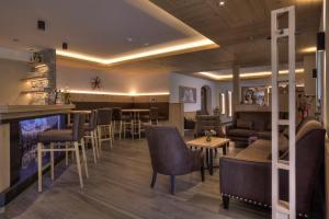 Istumisnurk majutusasutuses Hotel Residence Rose