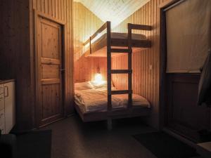 Dviaukštė lova arba lovos apgyvendinimo įstaigoje Hvammstangi Cottages