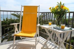 A balcony or terrace at Residence Sabrina