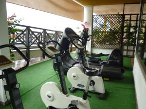 Fitness centrum a/nebo fitness zařízení v ubytování Hotel Marina Uno