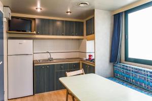 弗莱米尼欧田园小屋花园酒店的厨房或小厨房