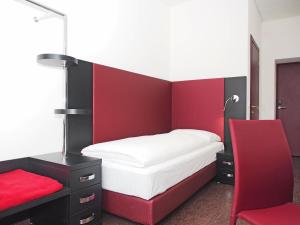 Ένα ή περισσότερα κρεβάτια σε δωμάτιο στο Hotel Rio Muralto