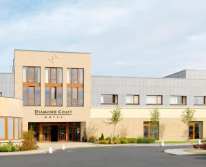 a rendering of the diamond court building at Diamond Coast Hotel in Enniscrone