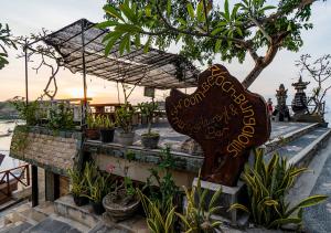 Balkón nebo terasa v ubytování Mushroom Beach Bungalows