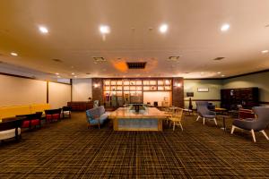 Uma área de estar em Hotel Taisetsu Onsen&Canyon Resort