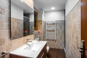 Phòng tắm tại Apartamento Forcats