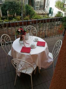 Balkón alebo terasa v ubytovaní Hotel Ca' Nobile Corner