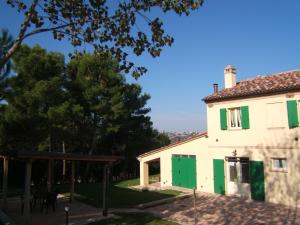 O edifício em que o hotel-fazenda rural se localiza