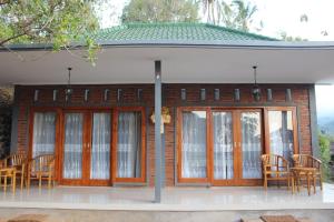 Balkón nebo terasa v ubytování Sekumpul Accommodation