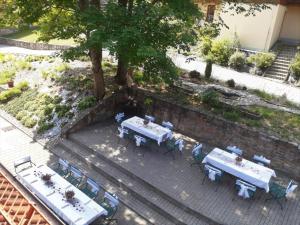 Vonkajšia záhrada v ubytovaní Rezidence VOGELSANG