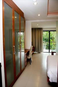 Postel nebo postele na pokoji v ubytování TSE Residence [by Samui Emerald]