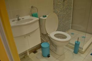 Vonios kambarys apgyvendinimo įstaigoje Departamento Temporario FORMOSA