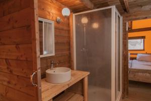 Kúpeľňa v ubytovaní Camping Sènia Caballo de Mar