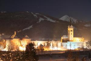 Widok na góry z tego apartamentu