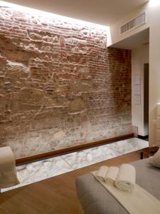 Posezení v ubytování Arena Luxury Suite
