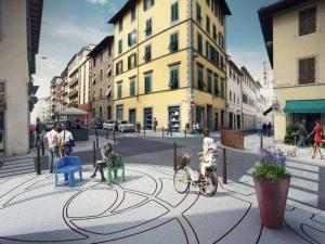 Appartamento Luna 36 in centro a Firenze vendégei