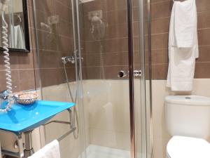 Koupelna v ubytování Hotel Inglés
