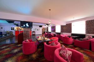 Lounge alebo bar v ubytovaní Konfor Hotel Burabay