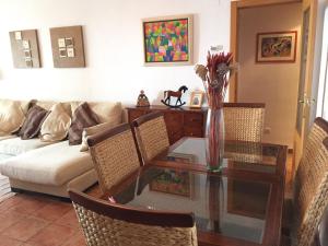 A seating area at Playa Paraiso 27A
