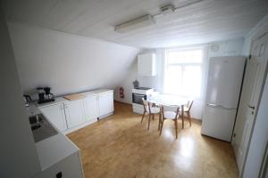 Kuchyň nebo kuchyňský kout v ubytování BraMy Apartments The LUX View