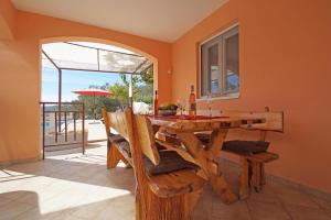 Balkón nebo terasa v ubytování Holiday Home Pelegrin