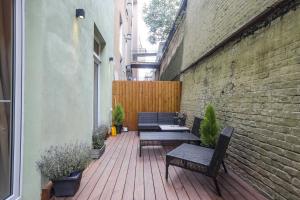 Balkón nebo terasa v ubytování Ruterra Studio with Private Terrace