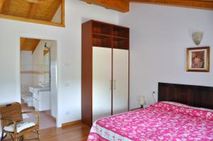 Postel nebo postele na pokoji v ubytování Agriturismo Lemire