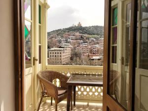 Balkón nebo terasa v ubytování Boutique Hotel