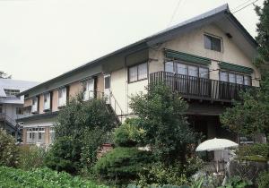 Budova, kde se ryokan nachází