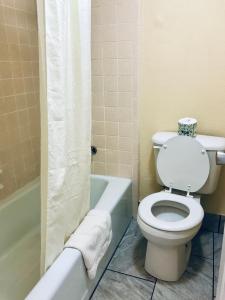 Koupelna v ubytování Executive Inn Texarkana