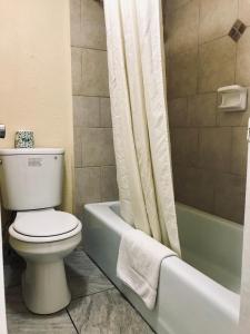 Koupelna v ubytování Executive Inn Texarkana