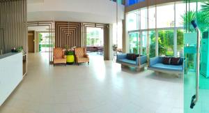 Posezení v ubytování Embryo Hotel 
