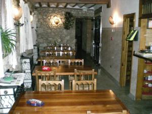 En restaurang eller annat matställe på Hotel Puerta Romeros