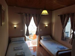Una cama o camas en una habitación de Apartment Donend