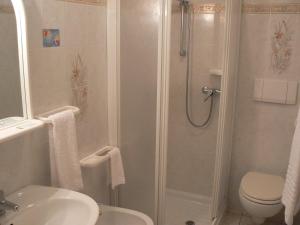 Vannituba majutusasutuses Hotel & Appartamenti Al Larice