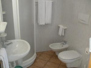 Vannituba majutusasutuses Hotel & Appartamenti Al Larice