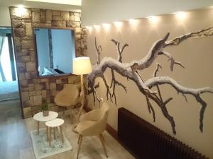 A seating area at Oasi