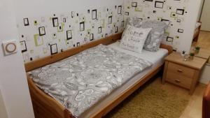 Posteľ alebo postele v izbe v ubytovaní Apartment Drava